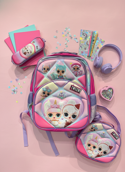 Teens School Adventure Set Durable Water-Resistant 3-in-1 Combo