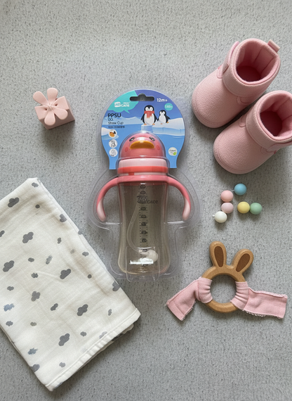 Premium Baby Sipper - Anti-Spill Design for Baby Girls