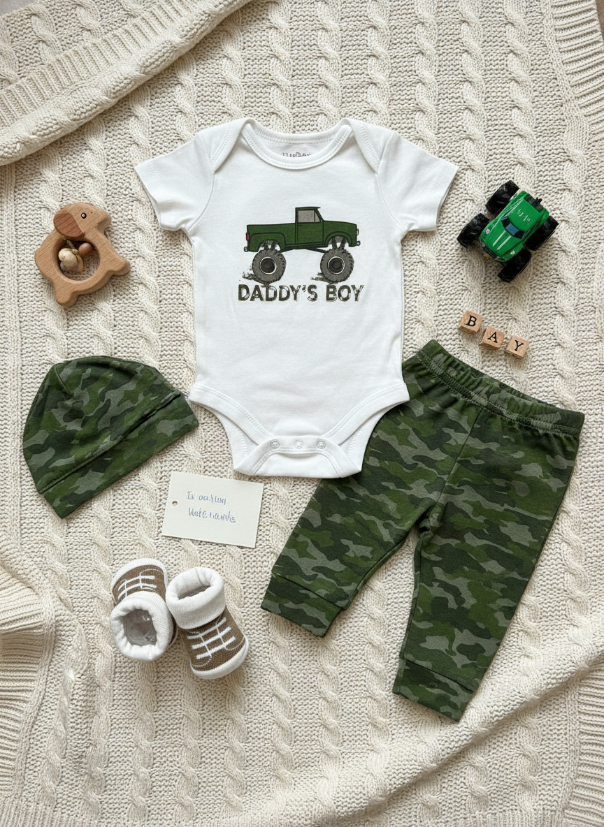 The 'Picture-Perfect Prince' Baby Boy Set